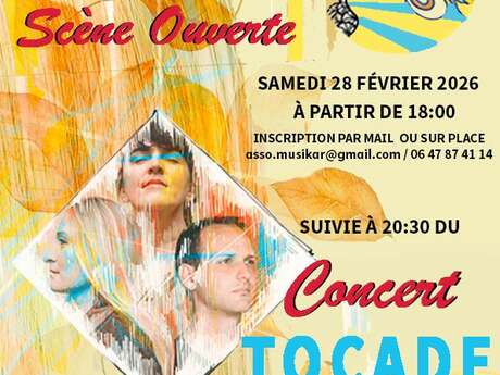 Musikar Scène ouverte et concert