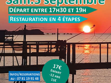 Randonnée de l'estuaire : Balade gourmande semi-nocturne