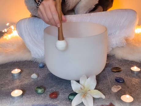 Découverte de la sonothérapie et relaxation sonore aux bols de cristal