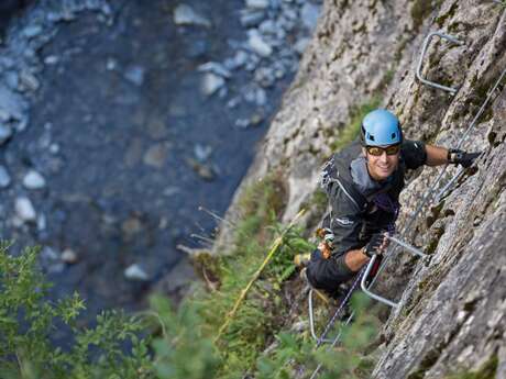 Via Ferrata Mauvoisin - Tichodrome (red)