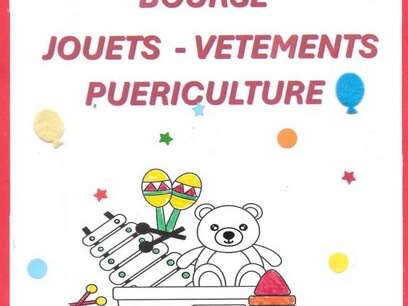 Bourse aux jouets, vêtements et puériculture