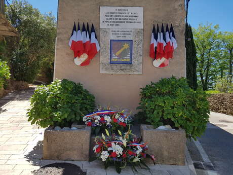 Plaque commémorative "Rhin et Danube"