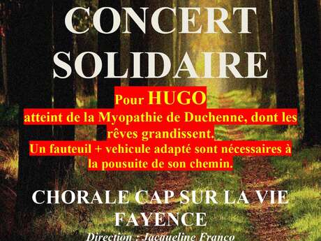 Concert Solidaire pour Hugo