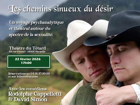 Conférence théâtralisée arts et psychanalyse - les chemins sinueux du désir