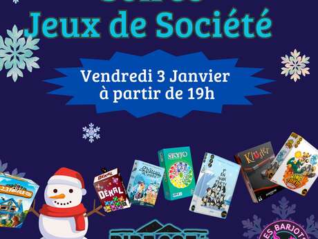 Soirée jeux de société