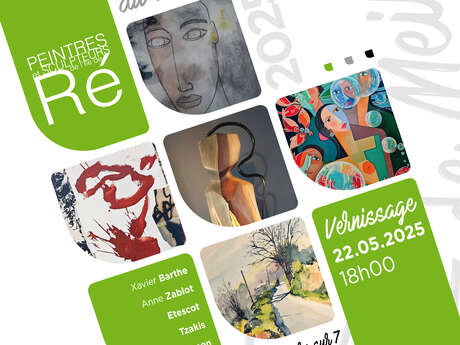 Ausstellung Xavier Barthe, Anne Zablot, Etescot, Tzakis, Patrice Simon