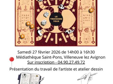 Rencontre et atelier avec l’artiste Jimmy Richer