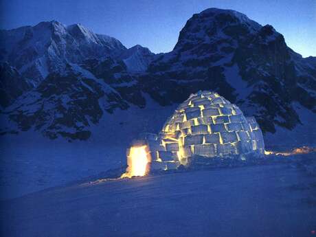 Xavier Mulatier, nuit en igloo.