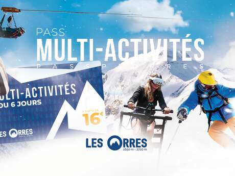 Pass multi-activités Passp'Orres Hiver