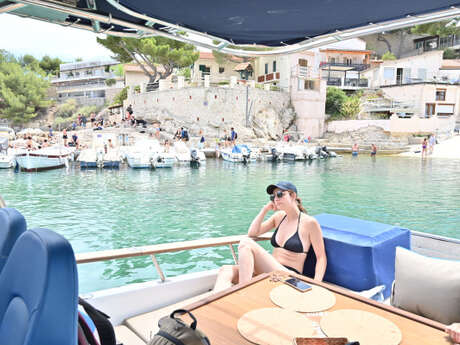 Croisière baignade Parc National des Calanques en demi-journée - Musée du Mucem