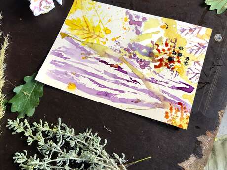 Atelier encre végétale