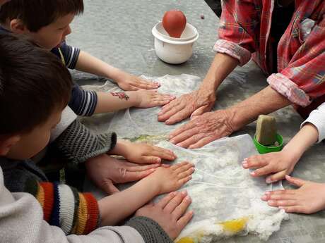 Atelier créatif : de la laine au feutre