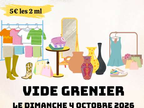 Grand vide grenier au parc de loisirs du plan d'eau à Apt