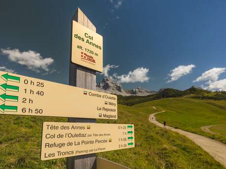 Randonnée : Au Pied de la Pointe Percée
