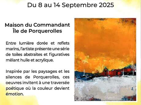 Exposition "Soleil de Miel et autres éclats" - Chantal Manero