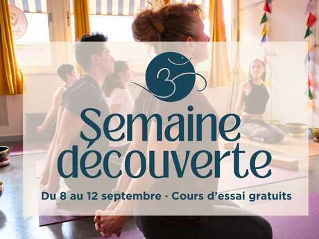 Semaine découverte Yoga & Pilates