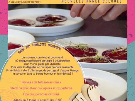 Atelier cuisine et repas partagé