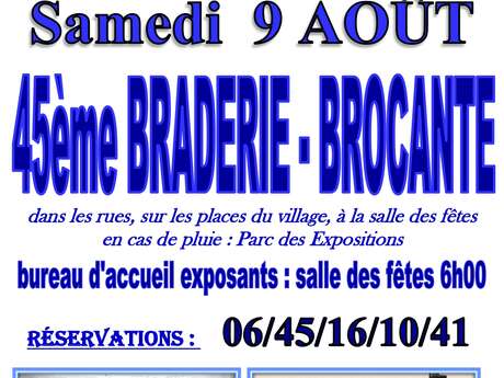 45e Braderie - Brocante de Cérilly