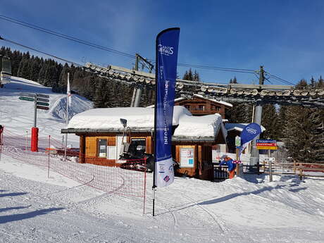 vaso di benvenuto a Le Bettex