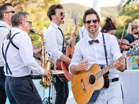 Bal avec Merry Mood & Feu d'artifice