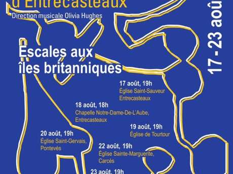 Concert : Schubert, Clarke, Martin - piano et cordes | Festival de musique de chambre d'Entrecasteaux