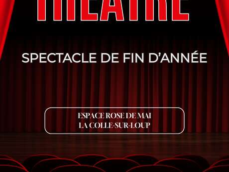 Théâtre, spectacle de fin d'année