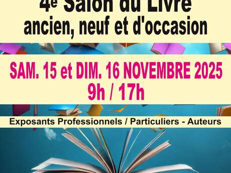 4ème Salon du livre ancien, neuf et d'occasion