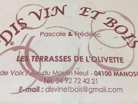 Bar à vin Dis Vin & Bois