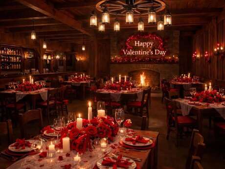 Valentine's Day at the Ranch de la Mène saloon