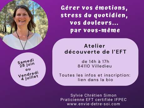 Atelier EFT gestion des émotions  -  Envie d'être soi