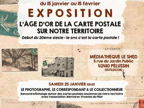 Echanes - rencontres Expo "L'âge d'or de la carte postale sur notre territoire"