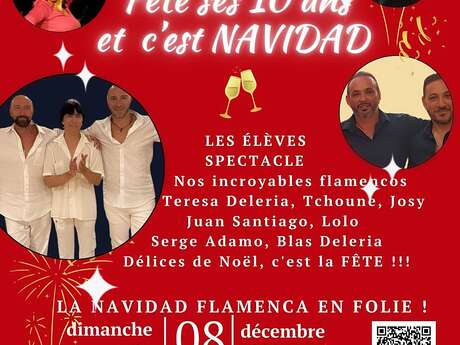 Eveil Flamenco Y Mas fête ses 10 ans et c'est Navidad