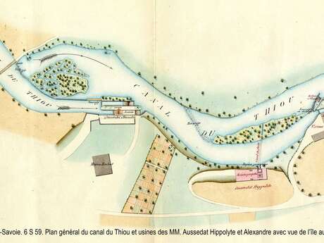 La Cartonnerie Aussedat sur l'Île aux Vannes