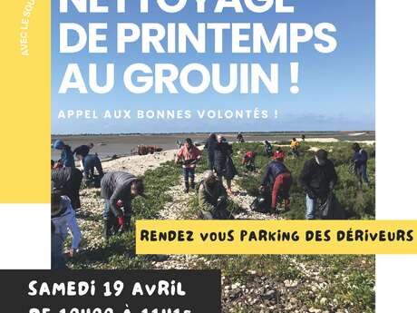 Ramassages de déchets - Nettoyage au Grouin
