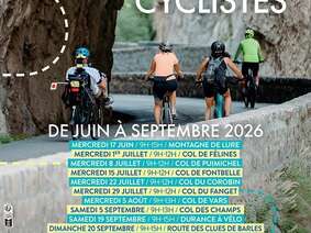 Cols et routes réservés aux cyclistes - Col des Champs
