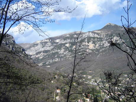 Le plateau de Cavillore, balcon sur les gorges du Loup et le littoral azuréen