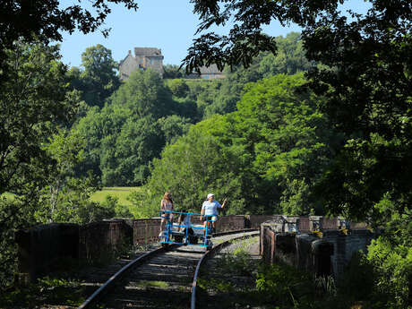 Vélorail du Pays de Mauriac