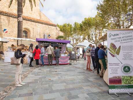 Biologischer und ethischer Weihnachtsmarkt