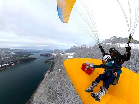 Vol ascendance avec Wefly Parapente