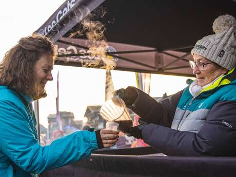 Pot de bienvenue aux Gets