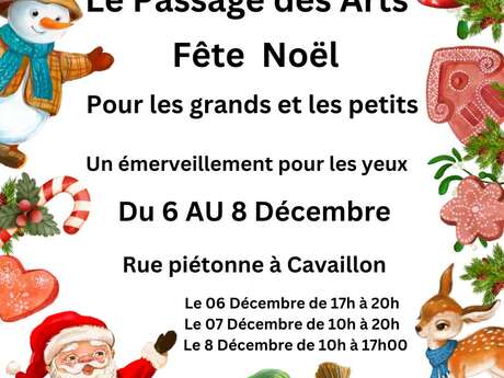 Marché de Noël au Passage des Arts