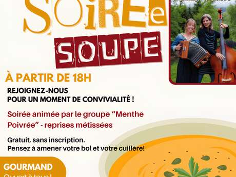Soirée soupe et concert