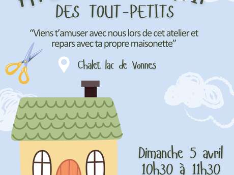 Atelier créatif des tout-petits (- de 6 ans)