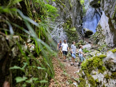 Itinéraire pédestre : Les Gorges des Tines