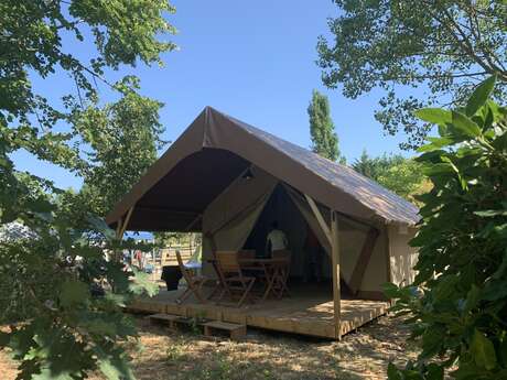 Tente Lodge au Camping des Etangs