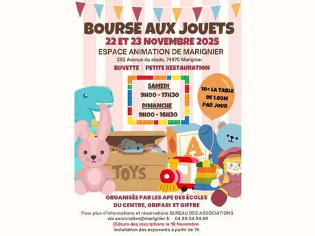Bourse aux jouets
