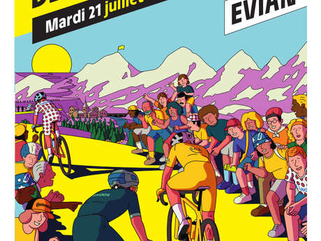 16th stage of the Tour de France Evian-Thonon