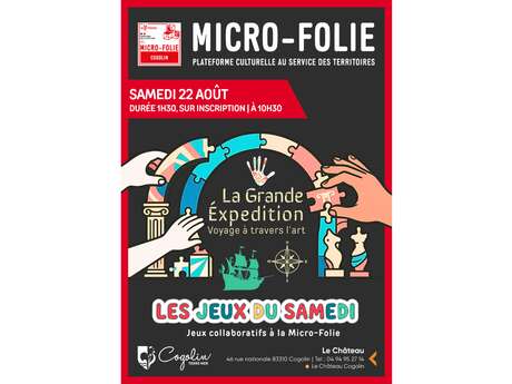 Micro-folie : les jeux du samedi