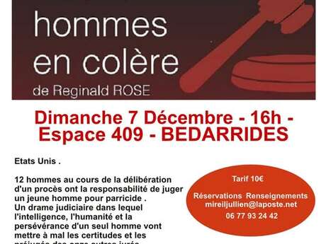 Théâtre - Douze hommes en colère