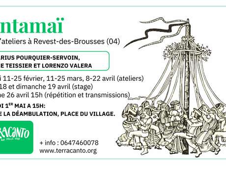 Cycle d'ateliers de chant du mois de mai à Revest-des-Brousses